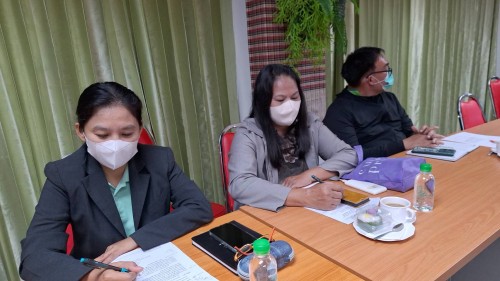ทน.แม่สอด เข้าร่วมการประชุมเพื่อชี้แจงเรื่องการลงระบบแจ้งทะเบียนผู้มีหน้าที่ยืนบัญชีแสดงทรัพย์สินและหนี้สิน (Online Declaration Registration System : ODRS)  
