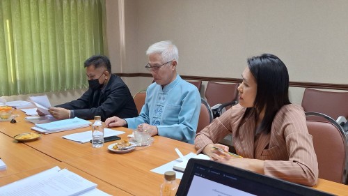 เทศบาลนครแม่สอด จัดประชุมซักซ้อมเตรียมการชี้แจงงบประมาณรายจ่ายประจำปีงบประมาณ พ.ศ.2567 ต่อคณะอนุกรรมาธิการด้านการปกครอง