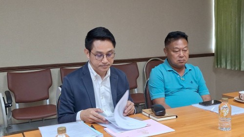 เทศบาลนครแม่สอด จัดประชุมซักซ้อมเตรียมการชี้แจงงบประมาณรายจ่ายประจำปีงบประมาณ พ.ศ.2567 ต่อคณะอนุกรรมาธิการด้านการปกครอง