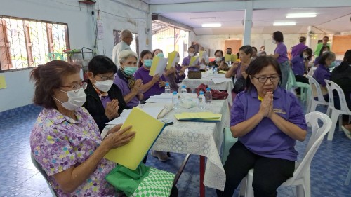 ทน.แม่สอด เข้าร่วมการประชุมกลุ่มผู้สูงอายุชุมชนมณีไพรสณฑ์ ประจำเดือน กุมภาพันธ์ 2567