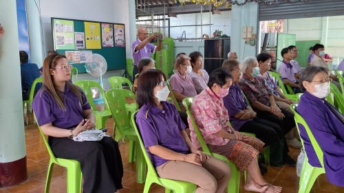 ทน.แม่สอด เข้าร่วมการประชุมกลุ่มผู้สูงอายุชุมชนอินทรคีรี1 ประจำเดือน กุมภาพันธ์ 2567