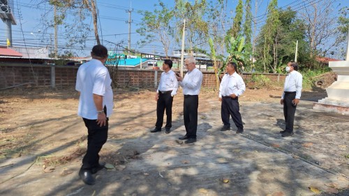 เทศบาลนครแม่สอด ลงพื้นที่สำรวจสุสานบ้านเหนือ