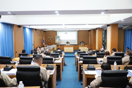 สภาเทศบาลนครแม่สอด ประชุมสภาเทศบาลนครแม่สอด สมัยสามัญ สมัยแรก ประจำปี 2567