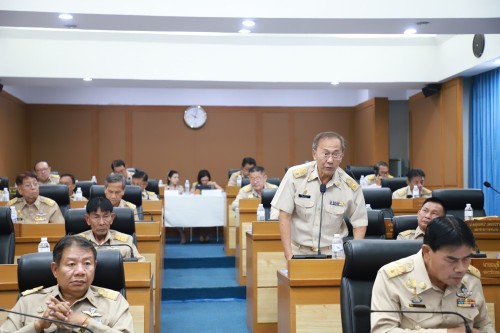 สภาเทศบาลนครแม่สอด ประชุมสภาเทศบาลนครแม่สอด สมัยสามัญ สมัยแรก ประจำปี 2567