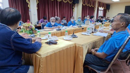 เทศบาลนครแม่สอด เข้าร่วมประชุมชมรมผู้สูงอายุเทศบาลนครแม่สอด