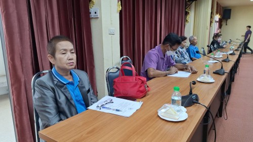เทศบาลนครแม่สอด เข้าร่วมประชุมชมรมผู้สูงอายุเทศบาลนครแม่สอด