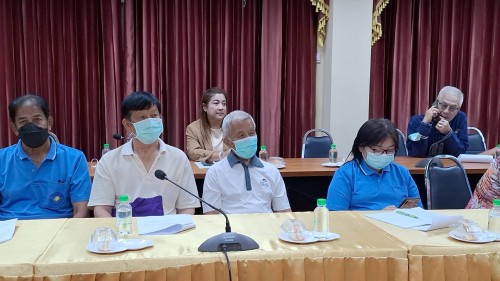 เทศบาลนครแม่สอด เข้าร่วมประชุมชมรมผู้สูงอายุเทศบาลนครแม่สอด