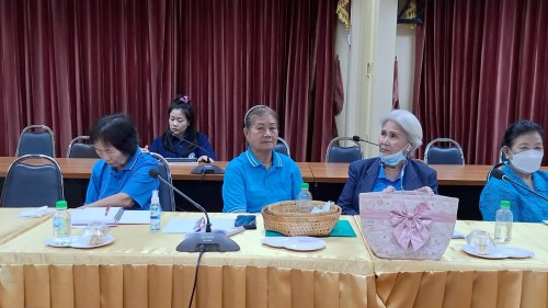 เทศบาลนครแม่สอด เข้าร่วมประชุมชมรมผู้สูงอายุเทศบาลนครแม่สอด