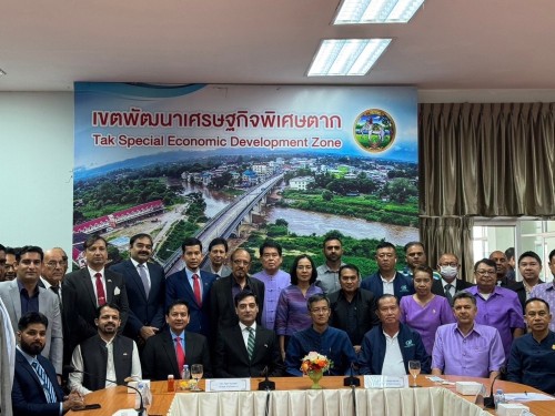 เทศบาลนครแม่สอด ร่วมต้อนรับคณะนักการทูต และคณะกรรมการหอการค้าไทย - ปากีสถาน