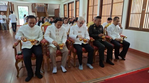 ทน.แม่สอด เข้าร่วมงานบำเพ็ญกุศลครบรอบ 89 ปี ชาตกาล หลวงพ่อพระมหาวิบูลย์ พุทฺธญาโณ อดีตเจ้าอาวาสวัดโพธิคุณ 