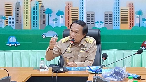 เทศบาลนครแม่สอด รับมอบสิ่งของสนับสนุนจากองค์การจัดการน้ำเสีย