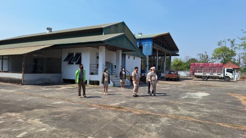 เทศบาลนครแม่สอด ลงพื้นที่สำรวจโรงฆ่าสัตว์ เทศบาลนครแม่สอด