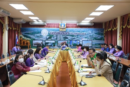 ทน.แม่สอด จัดประชุมหัวหน้าส่วนราชการ ครั้งที่ 3/2567 ประจำเดือน มีนาคม 2567