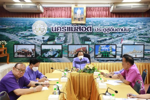 ทน.แม่สอด จัดประชุมหัวหน้าส่วนราชการ ครั้งที่ 3/2567 ประจำเดือน มีนาคม 2567