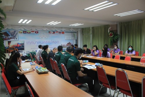 เทศบาลนครแม่สอด จัดประชุมหารือและศึกษดูงานการเป็นเจ้าภาพจัดการแข่งขันกีฬานักเรียน อปท.ฯ (เทศบาลนครเชียงราย)