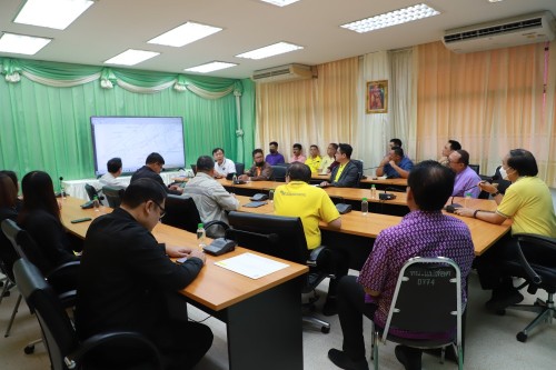 ทน.แม่สอด ร่วมประชุมกับบริษัท โทรคมนาคมแห่งชาติ จำกัด (มหาชน) และศูนย์บริการ NT แม่สอด 1