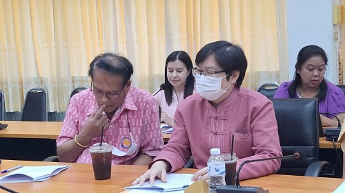 ประชุมคณะกรรมการพิจารณาการโอน (ย้าย) พนักงานครู และบุคลากรทางการศึกษา สังกัดเทศบาลนครแม่สอด ครั้งที่ 1/2567