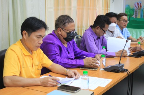 ทน.แม่สอด ประชุมเตรียมจัดงานสงกรานต์ ประจำปีงบประมาณ 2567