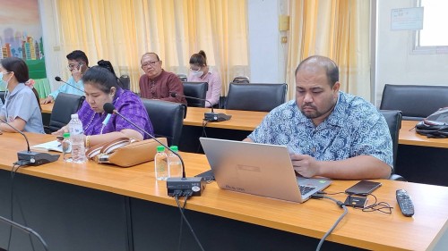 ทน.แม่สอด ร่วมกับโรงพยาบาลแม่สอด ประชุมแนวทางการขับเคลื่อนนโยบาย 30 บาทรักษาทุกโรค ด้วยบัตรประจำตัวประชาชนใบเดียว
