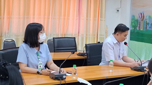 ทน.แม่สอด ร่วมกับโรงพยาบาลแม่สอด ประชุมแนวทางการขับเคลื่อนนโยบาย 30 บาทรักษาทุกโรค ด้วยบัตรประจำตัวประชาชนใบเดียว