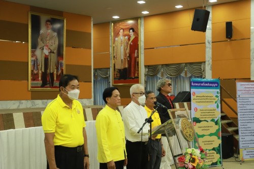 ทน.แม่สอด ร่วมพิธีเปิดโครงการอบรมการสุขาภิบาลอาหาร สำหรับผู้ประกอบการร้านอาหารรุ่นที่ 1
