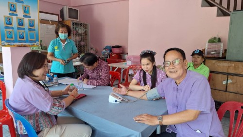เข้าร่วมประชุมกลุ่มผู้สูงอายุชุมชนดอนไชย ประจำเดือน มีนาคม 2567 