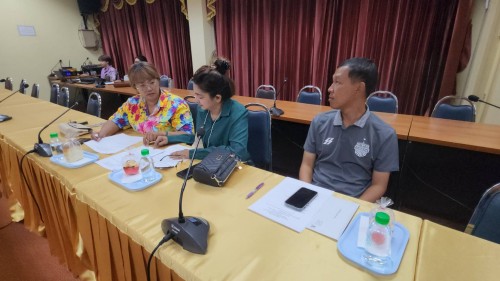 ทน.แม่สอด ร่วมกับคณะกรรมการวัด จัดประชุมเตรียมงานประเพณีสงกรานต์ ประจำปีงบประมาณ 2567 
