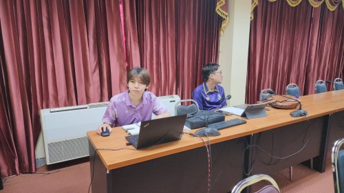 ทน.แม่สอด ร่วมกับคณะกรรมการวัด จัดประชุมเตรียมงานประเพณีสงกรานต์ ประจำปีงบประมาณ 2567 