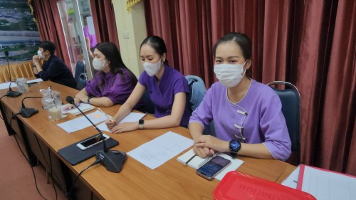 ทน.แม่สอด ร่วมกับคณะกรรมการวัด จัดประชุมเตรียมงานประเพณีสงกรานต์ ประจำปีงบประมาณ 2567 