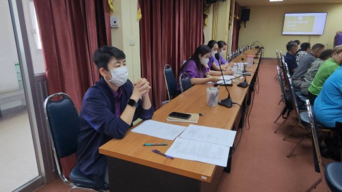 ทน.แม่สอด ร่วมกับคณะกรรมการวัด จัดประชุมเตรียมงานประเพณีสงกรานต์ ประจำปีงบประมาณ 2567 