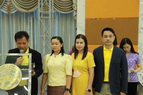 ทน.แม่สอด ร่วมพิธีเปิดโครงการอบรมการสุขาภิบาลอาหาร สำหรับผู้สัมผัสอาหาร 