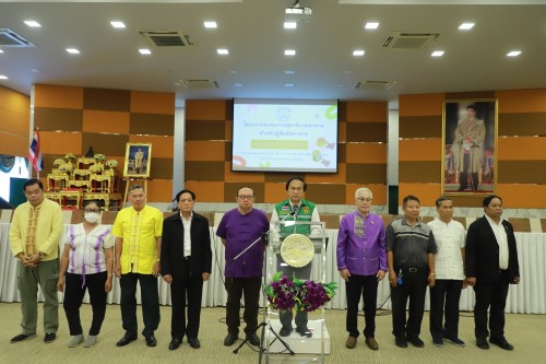 ทน.แม่สอด ร่วมพิธีเปิดโครงการอบรมการสุขาภิบาลอาหาร สำหรับผู้สัมผัสอาหาร 