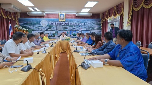 เทศบาลนครแม่สอด จัดประชุมคณะกรรมการภาคีเครือข่ายโครงการบริหารจัดการและกำจัดขยะมูลฝอยของเทศบาลนครแม่สอดฯ ครั้งที่ 1/2567 