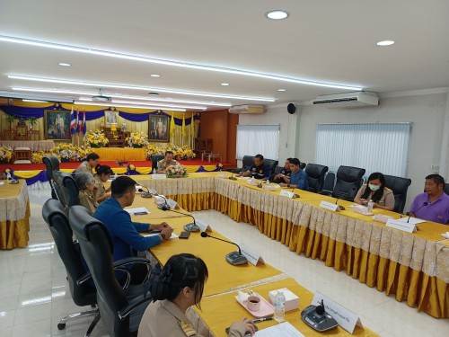 เทศบาลนครแม่สอด เข้าร่วมประชุมคณะกรรมการประสานแผนพัฒนาท้องถิ่นระดับอำเภอ	