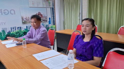 ทน.แม่สอด จัดประชุมเตรียมความพร้อมในพิธีเปิดการแข่งขันกีฬาประสานพลังแผ่นดินต่อต้านยาเสพติด