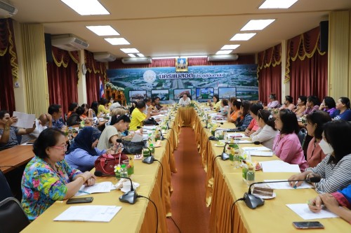 จัดประชุมโครงการอาหารพื้นเมืองท้องถิ่นเทศบาลนครแม่สอด ประจำปี 2567