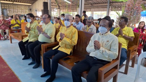 เทศบาลนครแม่สอด เข้าร่วมพิธีทำบุญทอดผ้าป่าสามัคคีชุมชนร่วมใจ