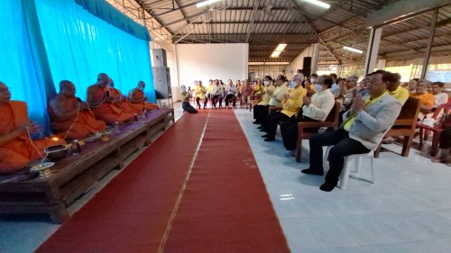 เทศบาลนครแม่สอด เข้าร่วมพิธีทำบุญทอดผ้าป่าสามัคคีชุมชนร่วมใจ