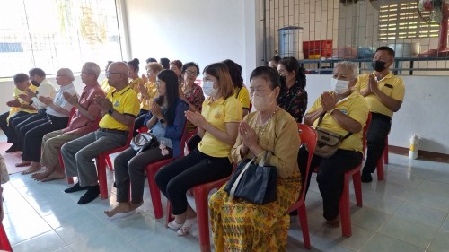 เทศบาลนครแม่สอด เข้าร่วมพิธีทำบุญทอดผ้าป่าสามัคคีชุมชนร่วมใจ