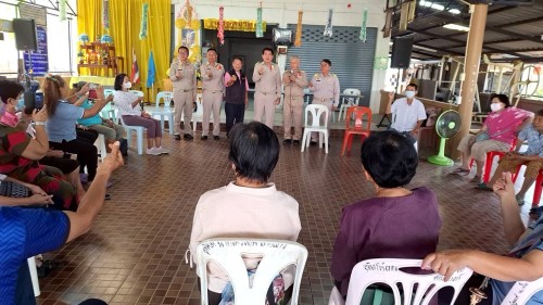เทศบาลนครแม่สอด ร่วมกิจกรรมสร้างเสริมสุขภาพชมรมผู้สูงอายุ ประจำเดือนมีนาคม 2567 ชุมชนสักทอง
