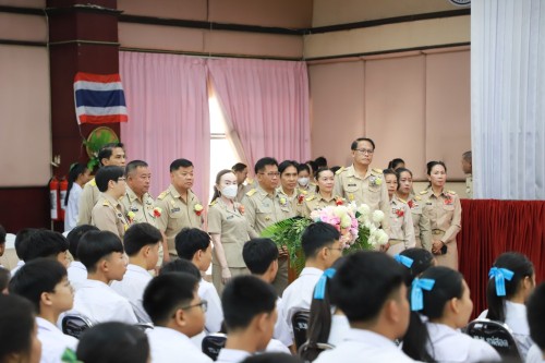 จัดโครงการปัจฉิมนิเทศนักเรียนที่สำเร็จการศึกษา ประจำปีการศึกษา 2566 