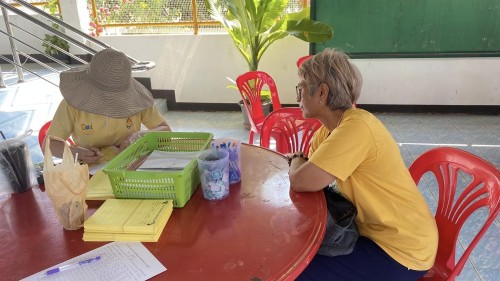 เทศบาลนครแม่สอด ลงพื้นที่ฉีดวัคซีนป้องกันโรคพิษสุนัขบ้า