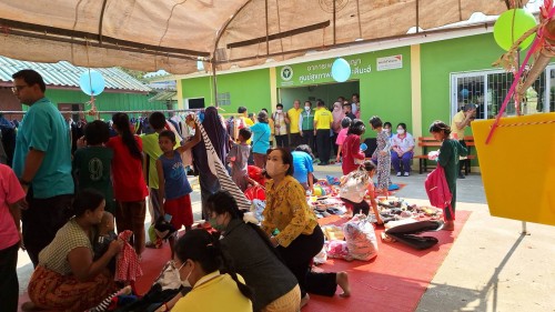 ทน.แม่สอด จัดกิจกรรมตลาดนัดปันสุข ครั้งที่ 2 ณ ชุมชนวัดหลวง