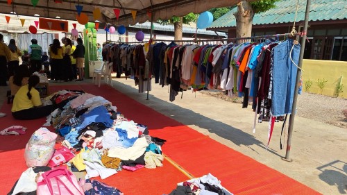 ทน.แม่สอด จัดกิจกรรมตลาดนัดปันสุข ครั้งที่ 2 ณ ชุมชนวัดหลวง
