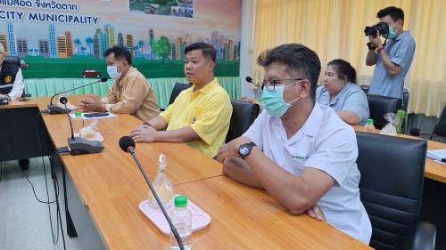 เทศบาลนครแม่สอด ต้อนรับคณะกรรมการประเมิน นิเทศ ติดตามการพัฒนารับรองคุณภาพมาตรฐานโรงพยาบาล