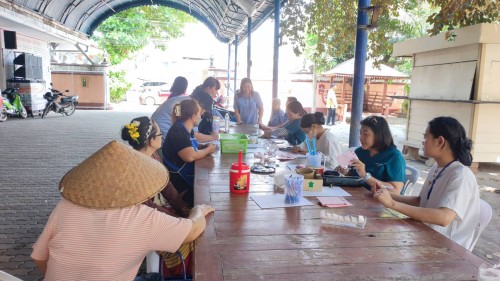 เทศบาลนครแม่สอด ลงพื้นที่ออกหน่วยฉีดวัคซีนป้องกันโรคพิษสุนัขบ้าทั้ง 20 ชุมชน ในเขตเทศบาลนครแม่สอด
