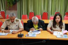 เทศบาลนครแม่สอด จัดการประชุมคณะทำงานขับเคลื่อนเขตพัฒนาเศรษฐกิจพิเศษตาก ระดับตำบล 14 ตำบล