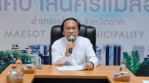 ทน.แม่สอด ประชุมคณะกรรมการดำเนินงานและขับเคลื่อนของวิทยาลัยสูงวัยนครแม่สอด
