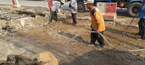 ทน.แม่สอด ลงพื้นที่ติดตามความคืบหน้า โครงการพัฒนาตามผังเมืองรวมเมืองแม่สอด อำเภอแม่สอด จังหวัดตาก