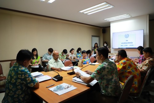 เทศบาลนครแม่สอด จัดประชุมคณะกรรมการสนับสนุนการจัดทำแผนพัฒนาท้องถิ่น เพื่อจัดทำร่างแผนพัฒนาท้องถิ่น (พ.ศ.2566 - 2570) 